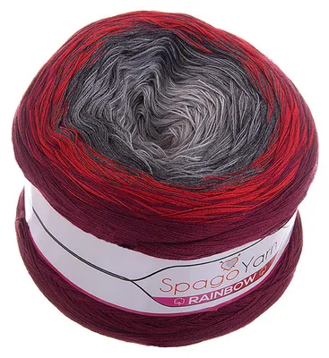 250g Farbverlaufsgarn Rainbow Vulkan