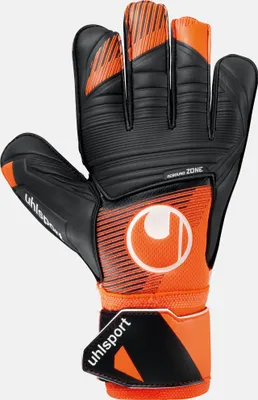 Produktbild von uhlsport Torwarthandschuhe SOFT RESIST+ Unisex 1011318_01 orange/schwarz 9.5