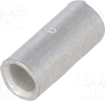Produktbild von 3x Stoßverbinder Kupfer unisoliert 0,3÷2mm2 verzinnt 36490 Bootlace ferrule butt