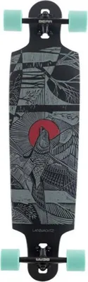 Produktbild von LANDYACHTZ DROP CAT 38” DROP THROUGH LONGBOARD COMPLETE - Seeker Black