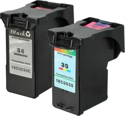 Produktbild von vhbw 2x Tintenpatronen kompatibel mit Lexmark P6250, P6210, P6200, P4350, P4330, P4310, P4250, X2500, P915, P910, P6350 Drucker (Wiederaufgefüllt)