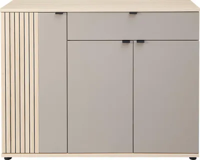 Produktbild von Schuhschrank HARPER ILMINSTER BHT 133x103x38 cm grau Schuhkipper