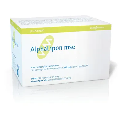 Produktbild von Dr. Enzmann AlphaLipon 200 mg - MSE - Vegan