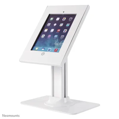 Image de Neomounts TABLET-D300WHITE Support de bureau pour tablette 9.7"- verrouillable