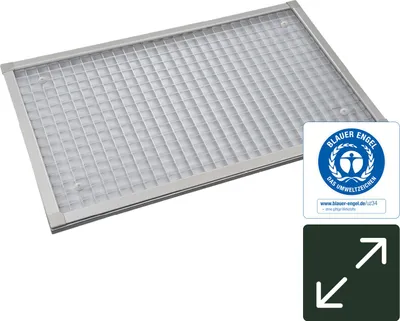 Produktbild von Nematek Lichtschachtabdeckung - effektive gegen Schmutz & Insekten