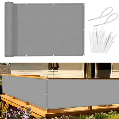 Immagine prodotto di Schermo per balcone - Protezione della privacy, 75x300 cm - Grigio