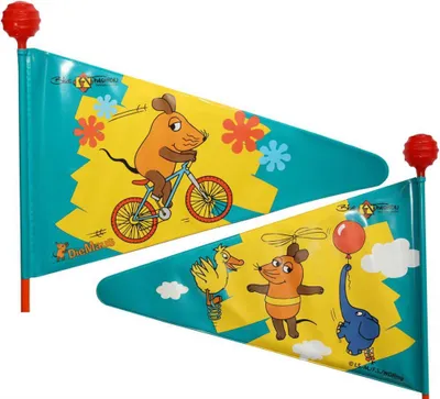 Produktbild von Bike Fashion Sicherheitswimpel Die Maus