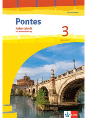 Obrázek produktu pro Pontes Gesamtband 3. Arbeitsheft mit Mediensammlung 3. Lernjahr, 4. Lernjahr