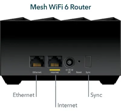 Immagine prodotto di Netgear Nighthawk Mk73s Mesh WiFi 6 - Confezione da 3