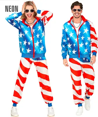 Imagen del producto de Traje de entrenamiento "U.S.A." para adultos, talla: XL