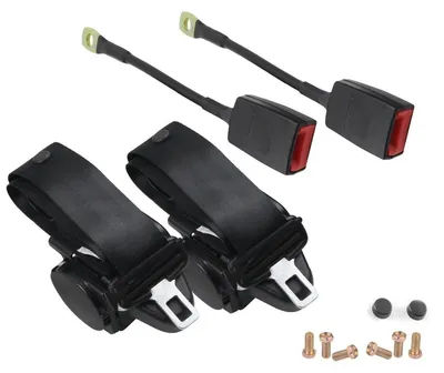Image de Lot de 2 ceintures de sécurité automatiques universelles pour voiture.