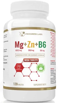Immagine prodotto di Witamina Mg + Zn + B6 integratore dietetico 120 compresse
