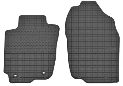 Obrázek produktu pro Přední gumové vaničkové autokoberce pro: Toyota RAV4 IV 2012-2019 (SUV) – 2 ks, černá, na míru
