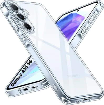 Image de Housse pour Samsung Galaxy A35 5G - Housse transparente pour téléphone portable Anti-rayures Housse ultra fine Phonillico®