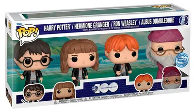 Obrázok produktu pre Sada štyroch figúrok Harry Potter, exkluzívna edícia