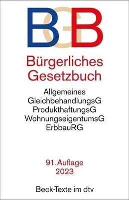 Produktbild von Bürgerliches Gesetzbuch