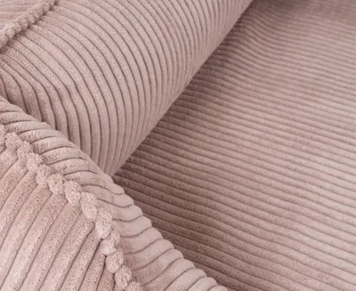 Produktbild von Knuffelwuff orthopädisches Hundebett aus Cord mit Handwebcharakter Nunavut XXL 120 x 85cm Rosa