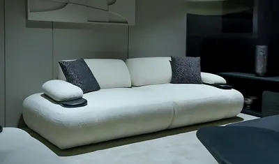 Immagine prodotto di Soggiorno divano a tre posti Divano moderno comfort elegante
