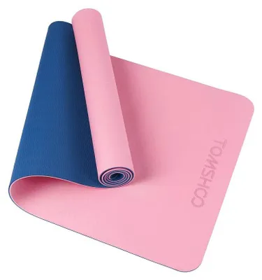 Produktbild von Rutschfeste Yogamatte aus TPE mit Tragetasche für Fitness