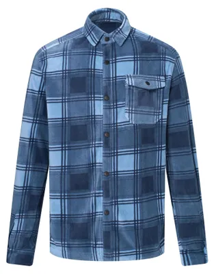Productafbeelding van Regatta - "Frankie" herenhemd, fleece, model RG13477 (maat M) (blauw/grijs)