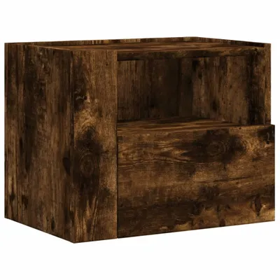 Produktbild von Wand-Nachttisch Räuchereiche 45x30x35 cm