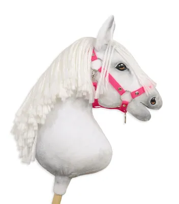 Obrázek produktu pro Nastavitelná ohlávka Hobby Horse A3 - tmavě růžová