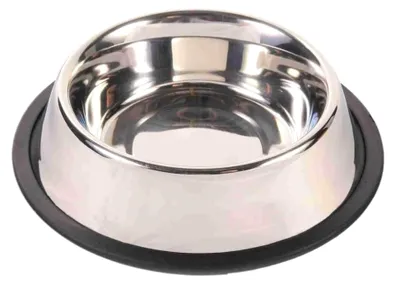 Produktbild von Edelstahlnapf, Gummiring, 0,9 l/ø 23 cm