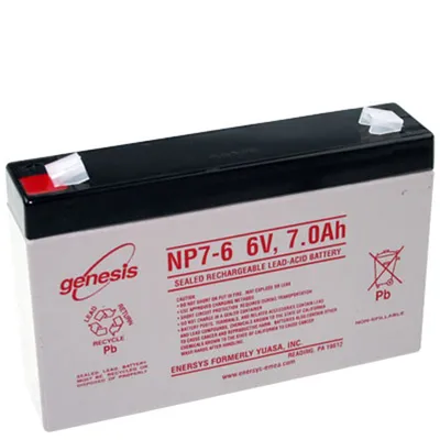 Zdjęcie produktu dla Akumulator kwasowo-ołowiowy Hawker Enersys Genesis NP7-6 6 V 7000 mAh