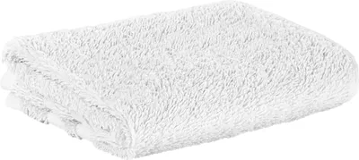 Produktbild von Premium Frottee Gästehandtuch 30x50 cm in weiß von StickandShine in 500g/m² aus 100% Baumwolle