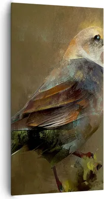 Produktbild von Bild auf Leinwand - Leinwandbild - Vogel Natur - 65x120cm - Wand Bild - Wanddeko - Wandbilder - Leinwanddruck - Bilder - Kunstdruck - Wanddekoration - Leinwand bilder - Wandkunst - PA65x120-3924