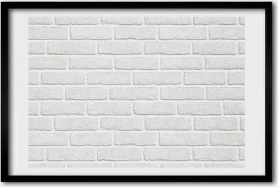Produktbild von Bild 60x40 MDF-Rahmen, Wandkunst Ziegelwand
