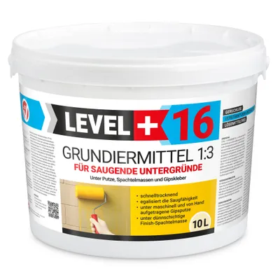 Produktbild von Grundiermittel 10L Konzentrat 1:3 unter Putze, Spachtelmassen, Gipskleber L+16