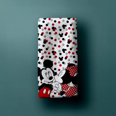 Produktbild von Strandhandtuch - Disney Mickey und Minnie - 70x140 cm