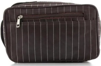 Produktbild von Accentra Herren Waschtasche braun