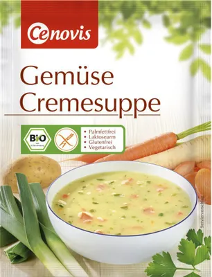 Produktbild von Gemüsecremesuppe 64g 12er Pack