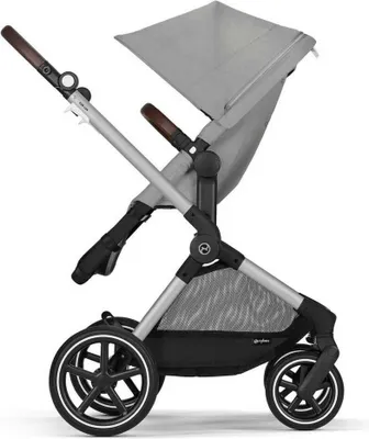 Produktbild von COLUMBUS Kinderwagen EOS LUX SLV Stone Grey, mid grey