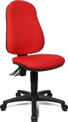 Produktbild von Topstar Home Office Bürostuhl POINT 60 Schreibtischstuhl ohne Armlehnen Stoff Drehstuhl
