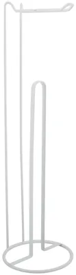 Produktbild von MSV Toilettenpapierhalter Behalter - Metall - weis - 54 cm - 4/5 Rollen