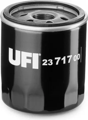 Produktbild von Ölfilter UFI 23.717.00 Anschraubfilter für VW Polo Schrägheck (6R1, 6C1) für SEAT Ibiza IV Schrägheck (6J5, 6P1) für AUDI A1 Sportback (8XA, 8XF)