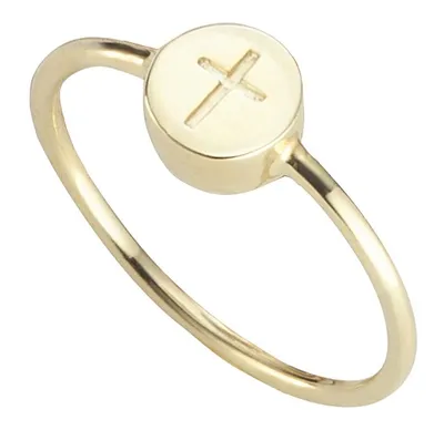 Produktbild von cai Ring 925/- Sterling Silber gelb 052 (16,6) ohne Stein 135270037