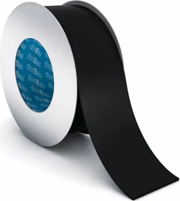 Produktbild von 24 Rollen Klebeband für Unterspannbahn schwarz 50mm je 25m