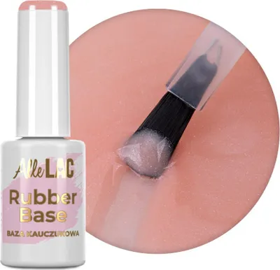 Obrázok produktu pre Gumový základ AlleLac Peach Bling HEMA/Di-HEMA-free 7 g č. 7