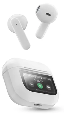 Productafbeelding van Muzieksysteem 8018080491771, True Wireless Stereo (TWS), Gesprekken/muziek, 95 g, Koptelefoon met microfoon, Wit
