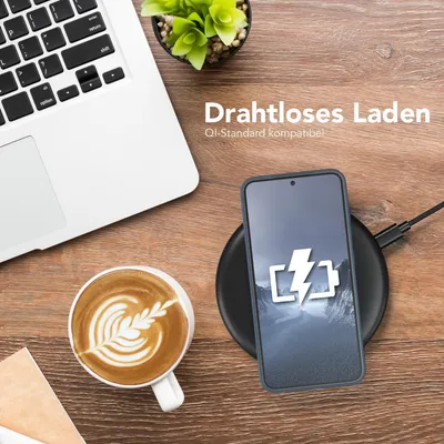 Produktbild von EAZY CASE - TPU Hülle für Samsung Galaxy S24, TPU Case stoßfeste Handyhülle, weiches Cover mit Kameraschutz, Silikonhülle in Dunkelblau