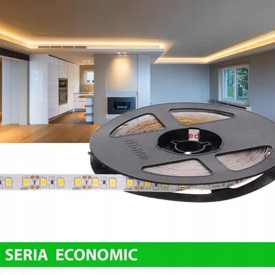 Obrázok produktu pre LED pásik Prescot, teplá biela, 12V, rolka 5 metrov