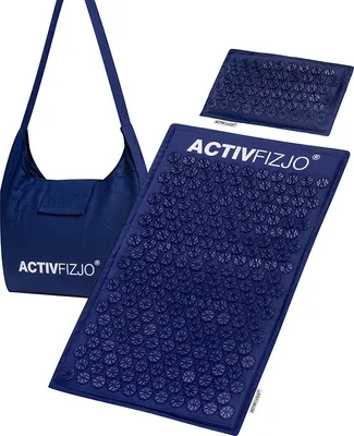 Produktbild von Akupresurní podložka Activfizjo Premium Natural Blue s polštářkem