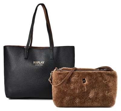 Zdjęcie produktu dla Torba Replay Shopper, skóra, 36 cm
