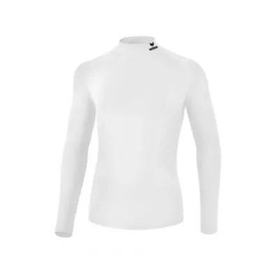Produktbild von ERIMA Athletic Longsleeve Turtleneck, Erwachsener, Uni, Weiß, Überziehhemd, Einfarbig, L