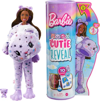 Produktbild von Barbie Cutie Reveal Traumland Fantasie Serie Puppe - Teddy