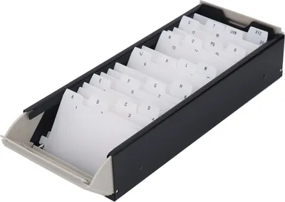 Obrázok produktu pre Držiteľ karty, organizátor držiteľa karty, organizátor karty, kartotéka, organizátor kreditných kariet, box na karty